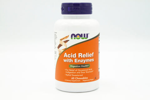 NOW Acid Relief Chewable With Enzymes